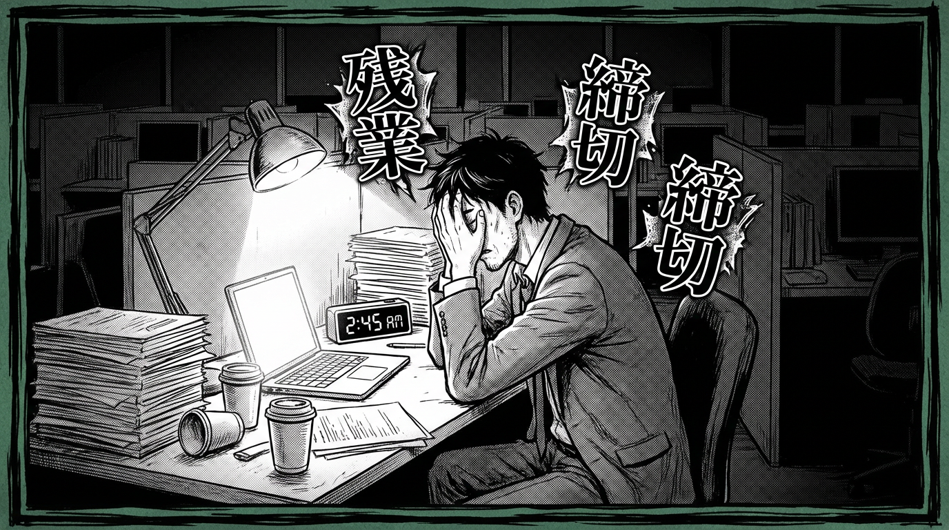 悩むサラリーマン